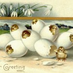 Postales antiguas de Pascua