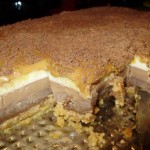 Tarta tres chocolates sin gluten, en la Thermomix