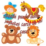 ¿Dónde puedo donar juguetes cerca de mi casa?