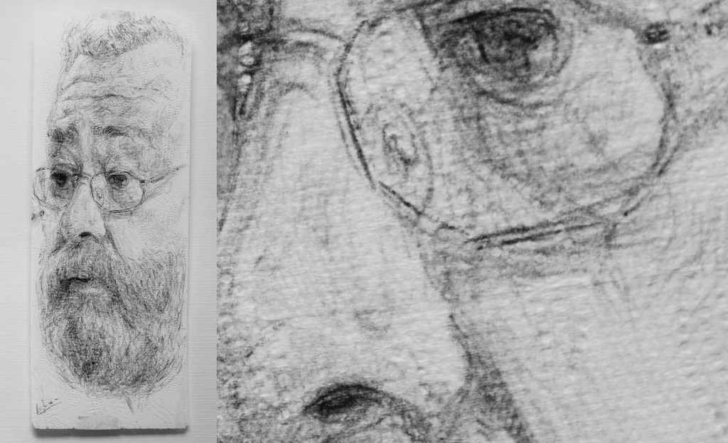 retrato_candido_mendez_arte_papel_higienico retrato_candido_mendez_arte_papel_higienico